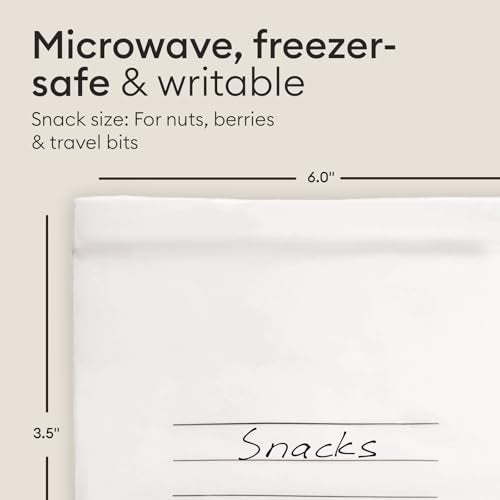 Compostable Snack Zip Bags 50 Count