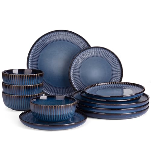 Stoneware Dinnerware Sets for 4 (12 Count)