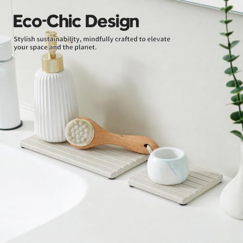 Diatomaceous Earth Sink Organizer Tray Set (3 Count)
