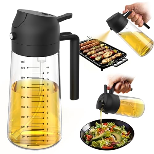 16oz 470ml Glass Olive Oil Sprayer for Cooking