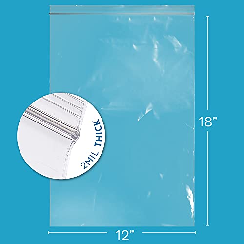 12" x 18" Zip Bags (100 Count)