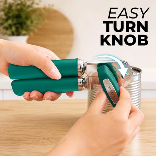 Stainless Steel Swing Open Manual Can Opener Comfortable Grip