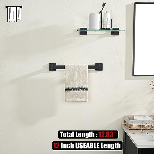 Black Towel Bar