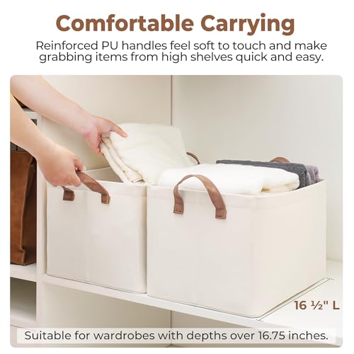 Storage Basket for Shelves (2 Count)