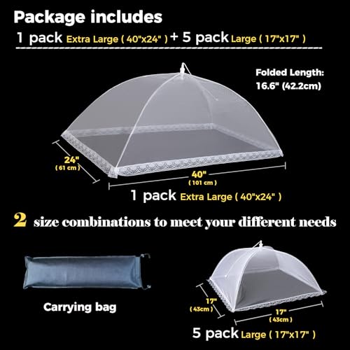 Mesh Food Covers for Outdoors