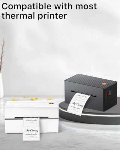 2"x2" White Square Thermal Labels