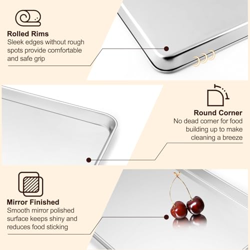 Baking Sheet with Rack Set (6 Count)