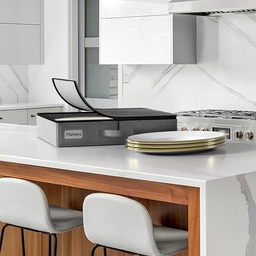 Platter Storage Case for Dinnerware (2 Count)