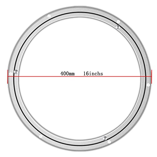 Lazy Susan Hardware Aluminum Metal Rotating Turntable Bearings Swivel Plate Hardware for Dining