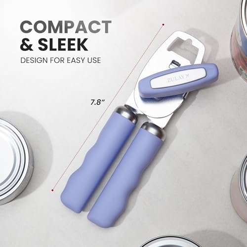 Heavy Duty Stainless Steel Can Opener Manual with Bottle Opener