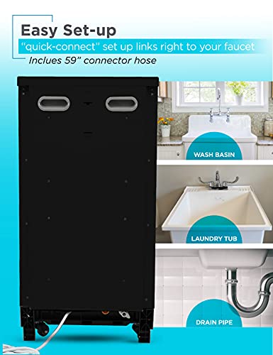18 Inch Portable Dishwasher (8 Count)