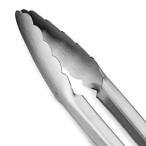 304 Stainless Steel Kitchen Cooking Tongs (2 Count)