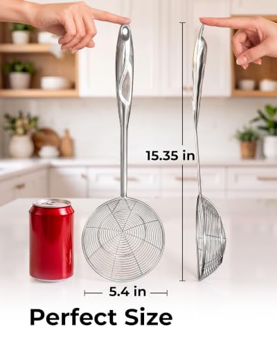Stainless Steel Skimmer Strainer Ladle