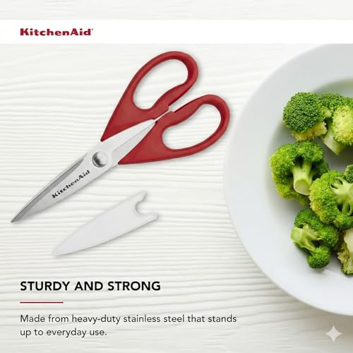 All Purpose Kitchen Shears with Protective Sheath Durable Stainless Steel Scissors