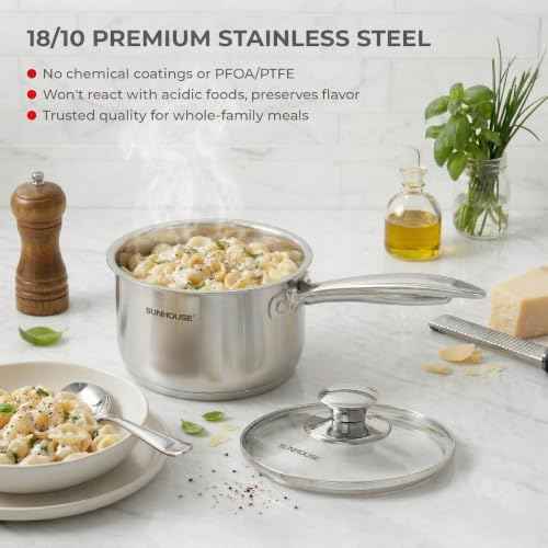 Stainless Steel Saucepan
