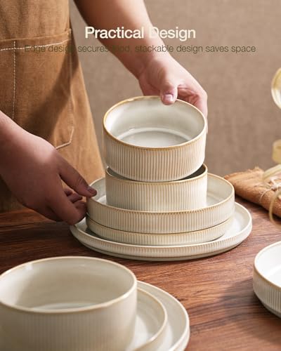 Star Plates and Bowls Sets (18 Count)