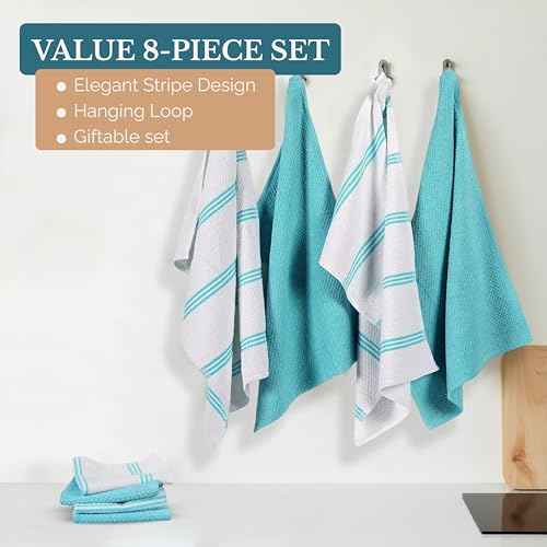 Kitchen Towel Set 8 Pc (8 Count)