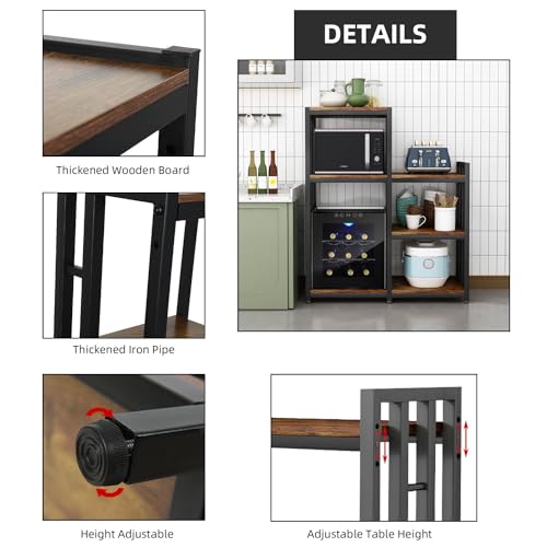 Kitchen Storage Shelf Bakers Rack (35.274 Ounce)