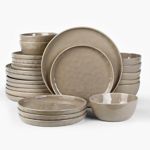 Mars Stoneware Dinnerware Set for 8