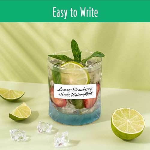 300 Removable Blank Food Labels