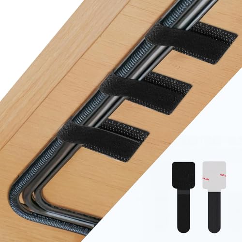 50 PCS Hook and Loop Cable Ties (50 Count)