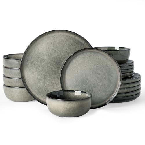 Milkyway 18 Piece Stoneware Dinnerware Set