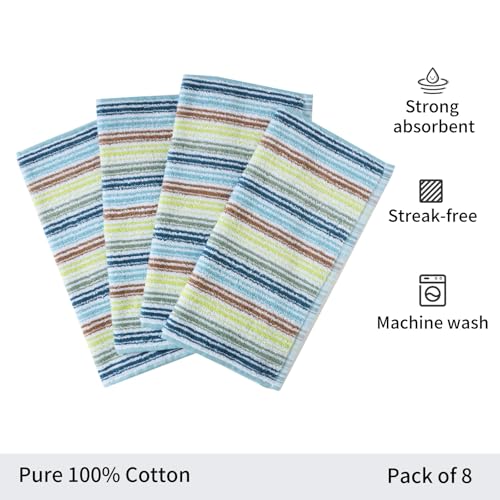Kitchen Dishcloths for Washing Dishes (8 Count)