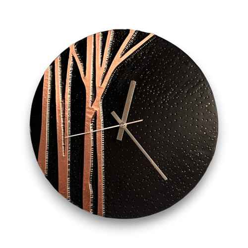 Handmade Copper Wall Clock Artisan Touch in Every Piece