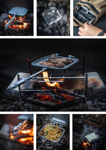 Sandwich Maker Hot Sand Single Burner Gas Fire Open Fire Compact Aluminum TT
