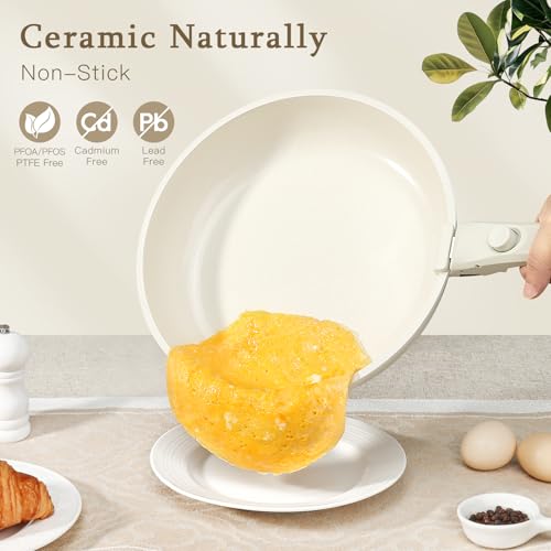 Ceramic Pots and Pans Set Non Stick