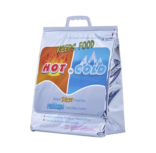 Hot and Cold Insulated Bags for Food Delivery