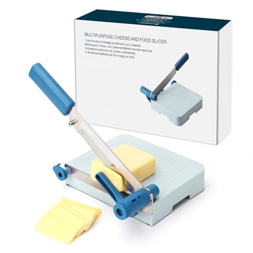 Multipurpose Cheese Slicer Cutter with Board for Arthritic and Weak Hands
