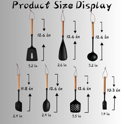 Exquisite Silicone Cooking Utensils Set (7 Count)