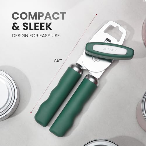 Heavy Duty Stainless Steel Can Opener Manual with Bottle Opener