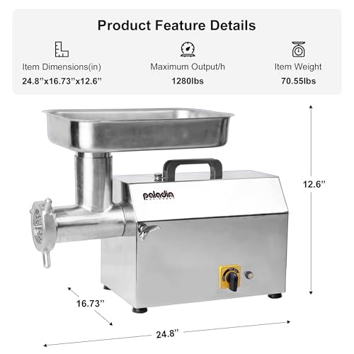 32 Electric Commercial Meat Grinder Machine