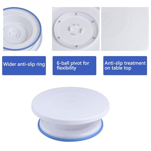 240PCS Cake Decorating Supplies Kits Cake Turntable (240 Count)