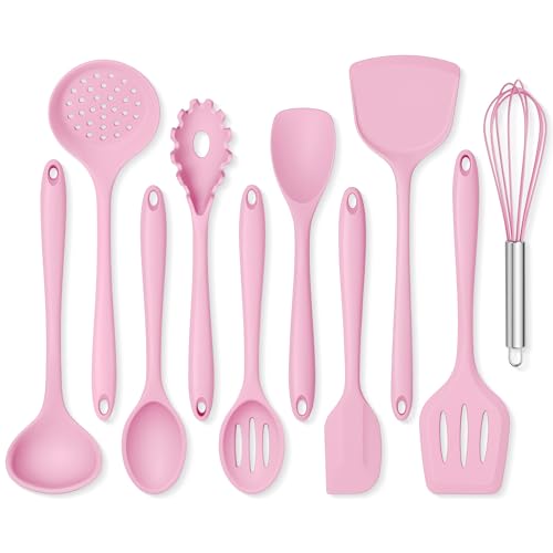 Silicone Cooking Utensils Set (10 Count)