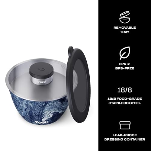 S’well Stainless Steel 64oz Salad Bowl Kit