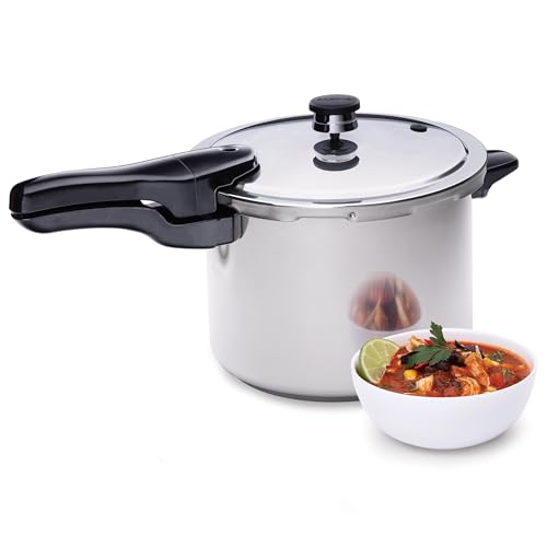 01362 6 Quart Stainless Steel Pressure Cooker