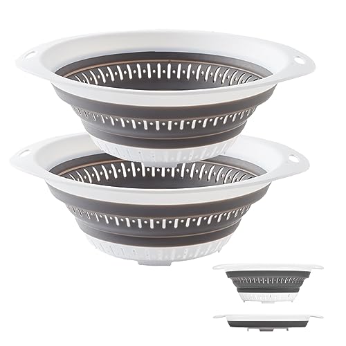 Collapsible Colander and Strainer (2 Count)
