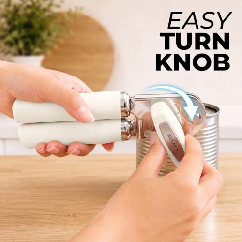 Stainless Steel Swing Open Manual Can Opener Comfortable Grip