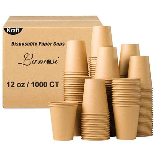 1000 Count 12 oz Paper Cups