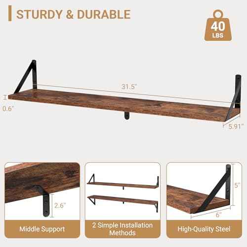 Floating Shelves for Wall