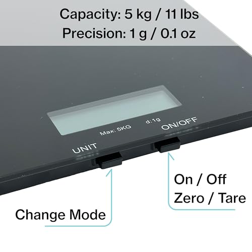 Glass Platform Digital Kitchen Scale
