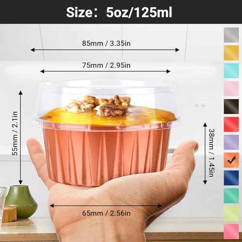 Cupcake Liners for Baking (60 Count)