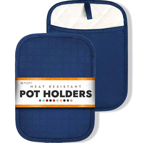 Silicone Kitchen Pot Holders with Pockets (2 Count)