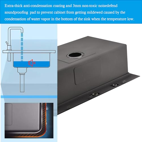 33 Inch Drop In Kitchen Sink Workstation