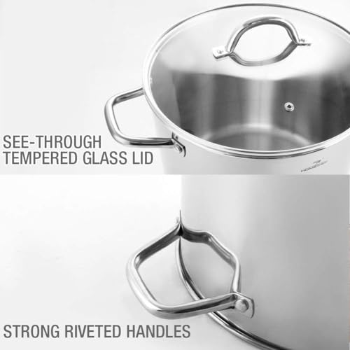10 Quart Stock Pot With Glass Lid
