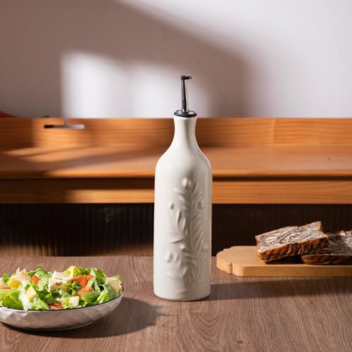 Sweejar Large Olive Oil Dispenser Bottle with Spout