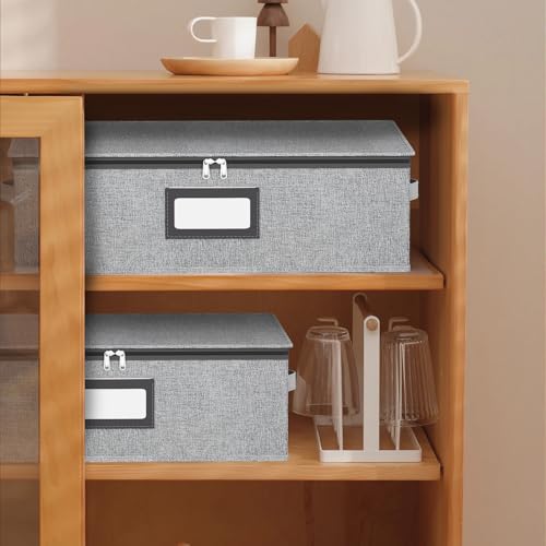 Mug Storage Box with Dividers